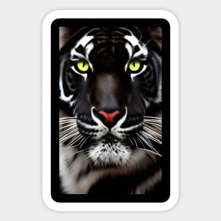 Eyes of the Tiger Sticker